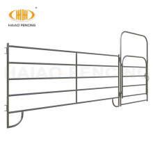 2021 new arrival 6-20ft custom-made length round steel tube livestock horse corral fence panels for America